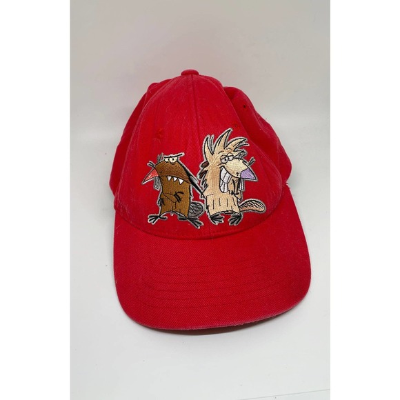 Nickelodeon red angry beavers hat - Picture 1 of 6